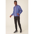 Jaqueta Corta Vento Com Capuz NBA - Masculina AZUL