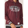 Blusão De Moletom Mitchell & Ness Fechado Com Capuz Branded - Masculino VINHO