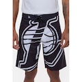 Bermuda Boardshort Nba Maxi Logo Los Angeles Lakers - Masculina PRETO