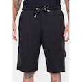 Bermuda Starter Moletom - Masculina PRETO