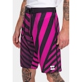 Bermuda Boardshort HD Punk Stripes - Masculina PRETO
