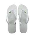 Chinelo Tropical Brasil Brasileiros - Unissex BRANCO
