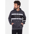 Blusão de Moletom com Capuz HD Canguru Ghana - Masculina CINZA ESCURO