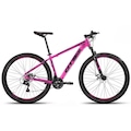 Bicicleta Aro 29 GTSprom5 Alumínio Intense - Freio a Disco - Câmbio Importado - 21 Marchas - Adulto ROSA/PRETO