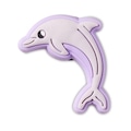Jibbitz Golfinho Lilás - Unissex BRANCO