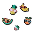 Kit Jibbitz Frutas de Óculos de Sol Pack - 5 Unidades - Unissex BRANCO