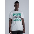 Camiseta NBA Estampada Boston Celtics - Masculina OFF WHITE