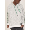 Blusão De Moletom NBA Fechado Com Capuz Boston Celtics - Masculino OFF WHITE