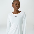 Camiseta Manga Longa Fila Bio Ii - Feminina Off White