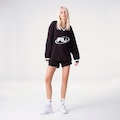 Casaco Fila Heritage Oversized V-Neck Pullover Feminino PRETO