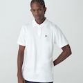 Camisa Polo Fila Italian Fit Pima - Masculina Off White