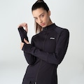 Jaqueta sem Capuz Fila Slim - Feminina PRETO