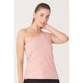 Camiseta Regata Onbongo Um Ombro Especial - Feminina ROSE