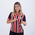 Camisa do São Paulo Classmate - Feminina PRETO