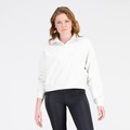 Blusão New Balance Athletics 1/2 Zíper - Feminino OFF WHITE