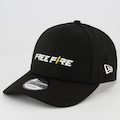 Boné Aba Curva New Era Free Fire 940 - Snapback  - Adulto PRETO