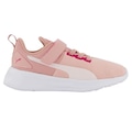 Tênis Puma Flyer Runner Mesh BDp - Júnior ROSA/BRANCO