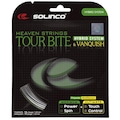 Corda Solinco Tour Bite 16L 1.25Mm X Vanquish 16L 1.30Mm Natural - Set Individual PRATA