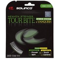 Corda Solinco Tour Bite 17L 1.20Mm X Vanquish 16L 1.30Mm Natural - Set Individual PRATA