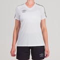 Camiseta Umbro Traditional Tape - Feminina BRANCO