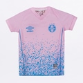 Camisa do Grêmio Outubro 2021 Umbro - Infantil ROSA