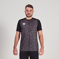 Camisa de Goleiro Umbro Gaudium - Masculina PRETO