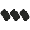 Kit de Meias Sapatilha Selene Esportiva - 3 Pares - Feminino PRETO