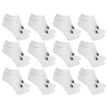 Kit Meias Sapatilha Esporte Legal Invisível - 12 Pares - Masculina MOSTARDA