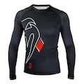 Rash Guard Venum Belt Dark - Masculino PRETO