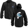 Jaqueta Corta Vento Estampada Skull Surfing Wss Masculino com Capuz PRETO