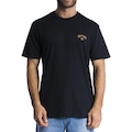 Camiseta Billabong Small Arch Emb. Sm24 - Masculina PRETO