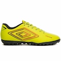 Chuteira Society Umbro Arcade - Adulto VERDE/PRETO