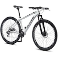 Bicicleta Aro 29 Krw Alumínio 21 Velocidades Freio A Disco X41 BRANCO/PRETO