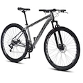 Bicicleta Aro 29 Krw Alumínio 21 Velocidades Freio A Disco X41 GRAFITE/PRETO/LARANJ