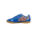 Chuteira Futsal Infantil Umbro Orbit AZUL/LARANJA