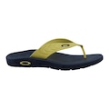 Chinelo Oakley Crowd - Maculino PRETO/AMARELO