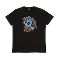 Camiseta Santa Cruz Screaming Flash Front - Masculina PRETO