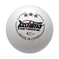 Bola de Tênis de Mesa Yashima 3 Estrelas Ittf Unissex BRANCO