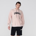 Blusão com Capuz Umbro College Concept - Unissex ROSA