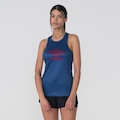 Camiseta Regata Umbro Futevolei Graphic Camuflage - Feminina AZUL ESCURO