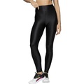 Calça Legging Run More Shine Tule - Feminina PRETO