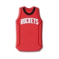 Jibbitz Crocs Nba Houston Rockets Unico - Unissex BRANCO