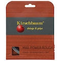 Corda para Raquete de Tênis Kirschbaum Max Power Rough 16L 1.30mm Set Individual PRATA