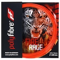 Corda para Raquete de Tênis Polyfibre Fire Rage 16L 1.30mm - Set Individual LARANJA