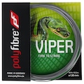 Corda para Raquete de Tênis Polyfibre Viper 16L 1.30mm Set Individual CINZA