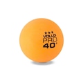 Bola de Tênis de Mesa Vollo 3 Estrelas - 6 Unidades LARANJA