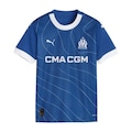 Camisa Olympique de Marseille 23/24 Away Puma - Infantil AZUL