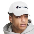 Boné Aba Curva Champion Script Logo - Strapback - Adulto BRANCO