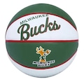Bola De Basquete Wilson Nba Milwaukee Bucks Team Retro Mini NAO SE APLICA