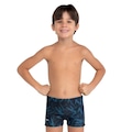 Sunga Mash Box - Infantil PRETO/AZUL